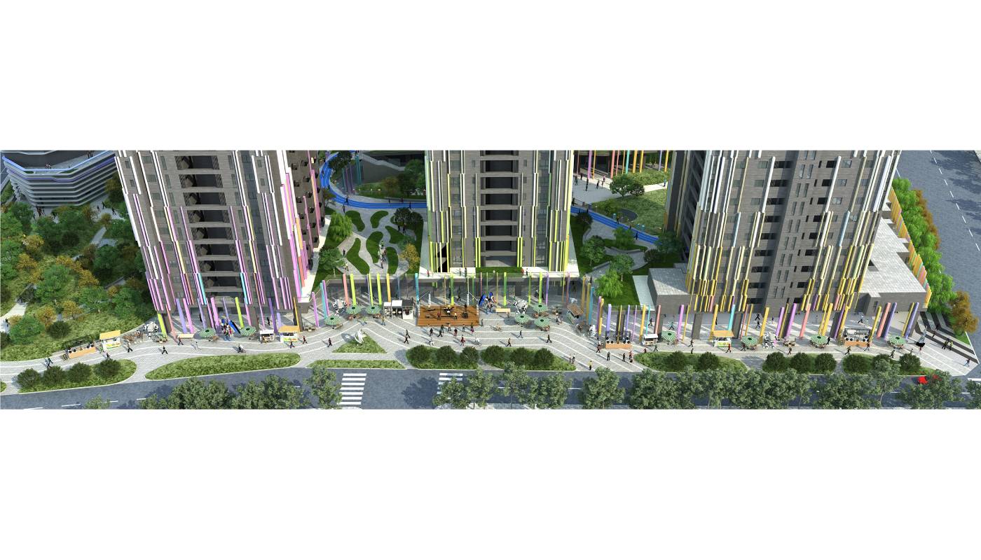 Turnkey project of new construction for public housing at No. 1 Base of  Zhongli District, Taoyuan City | 翁祖模建築師事務所 Habitech Architects